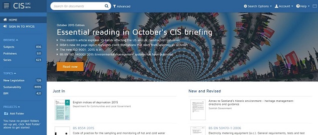 CIS website